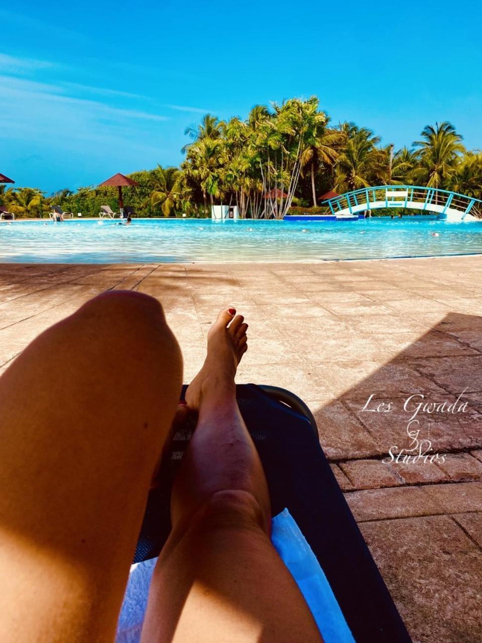 Vue Exclusive Mer Et Volcan, Village Vacances Avec Plage Et Piscine, Les Gwadastudios Sainte-Anne  Zewnętrze zdjęcie